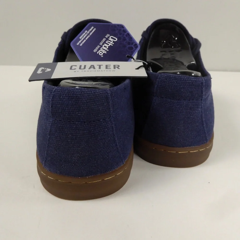 Cuater Ortholite Kruzers by Travis Matthews Breathable Canvas Casual Sneaker NWT - Picture 4 of 8